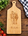 Custom Photo Cutting Board – Personalized Keepsake Gift (Wedding, Birthday)